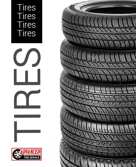 Stack of New Tires For Sale